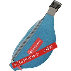 Сумка поясная Optimum Crew, фактура матовая, бирюзовая
