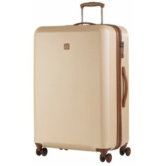 Чемодан MODO by Roncato Classic, 80 л, коричневый, бежевый