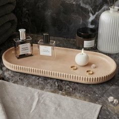 Подставка для украшений MUSKO, 16.5х2.4х36 см, , розовый