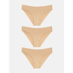 Трусы infinity lingerie, размер L, бежевый