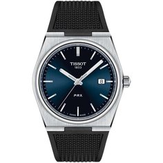 Наручные часы TISSOT, черно-синий