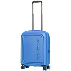 Чемодан Mandarina Duck, 35 л, размер S, синий