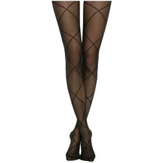 Колготки Conte elegant Fantasy Galerie, 20 den, размер 5, чёрный
