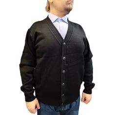 Кардиган Olser, размер 8XL, , чёрный