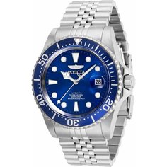 Наручные часы INVICTA Pro Diver, серебряный, синий