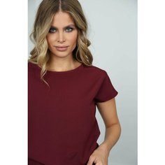 Блуза A-A Awesome Apparel by Ksenia Avakyan, размер 58, винный