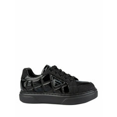 Полуботинки Kapika, размер 35, черный лак