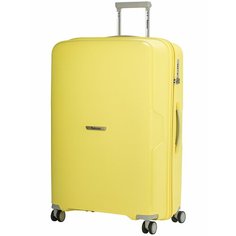 Чемодан Robinzon Santorini Plus 2.0, 103 л, желтый