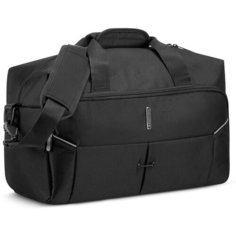 Сумка дорожная RONCATO, 18 л, 42х24х20 см, ручная кладь, черный