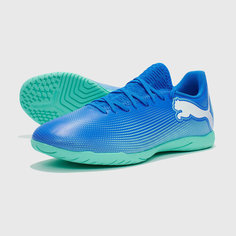 Футзалки PUMA, размер 7.5 UK, синий