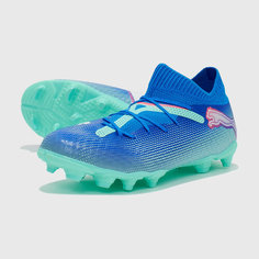 Бутсы PUMA, размер 3 UK, синий