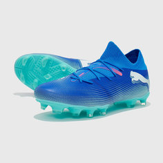 Бутсы PUMA, размер 7.5 UK, синий