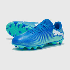Бутсы PUMA, размер 5.5 UK, синий