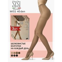 Колготки Sisi Miss, 40 den, 3 шт., размер 3, daino