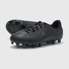 Бутсы NIKE, размер 6Y, чёрный