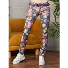 Джинсы скинни Amour Fleurs, размер 27, розовый