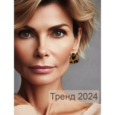 Серьги с подвесками, размер 4 мм, золотистый Manizha Shop