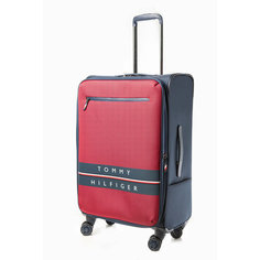 Чемодан TOMMY HILFIGER, 45 л, размер S, красный