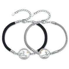 Плетеный браслет подарки любимым.рф