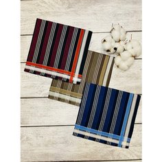 Носовой платок , 3 шт., красный 36 Rena Tex