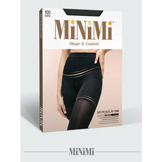 Колготки MiNiMi Micro&Slim, 100 den, размер 2, carbone