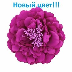 Брошь, 1 шт., розовый Нет бренда