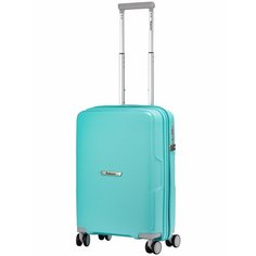 Чемодан Robinzon Santorini Plus 2.0, 37 л, морская волна