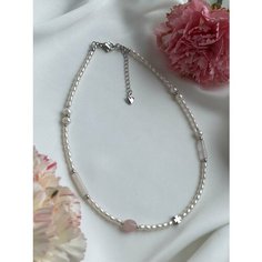 Чокер, гематит, длина 35 см, розовый Love And Soul Jewelry