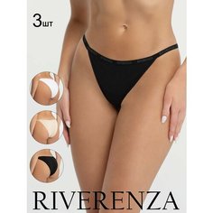 Трусы Riverenza, комплект из 3 шт., размер 50, мультиколор