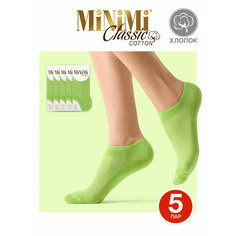 Носки MiNiMi, комплект, 5 пар, размер 35-38, verde