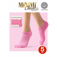 Носки MiNiMi, комплект, 5 пар, размер 39-41, rosa