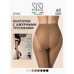 Колготки Sisi Style, 40 den, размер 4, naturelle