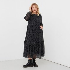 Платье MIST, размер 56, чёрный