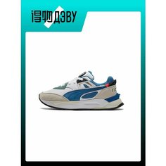Кроссовки PUMA Mirage, размер EU 39(Foot Length 25CM), синий, белый, серый