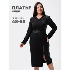 Платье , размер 50, черный Udel