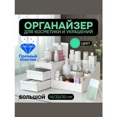 Органайзер для украшений 33х14х20 см, , зеленый АЛИ чайна холдинг