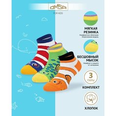 Носки OMSA KIDS 3 пары, размер 27/30, , multi