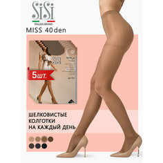 Колготки Sisi Miss, 40 den, 5 шт., размер 3, daino