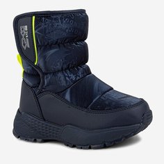 Дутики Kapika, размер 27, синий/салатовый