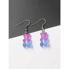 Серьги, фиолетовый Game Merch