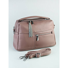 Сумка кросс-боди , фактура гладкая, светло-розовый Babak 96