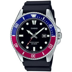 Наручные часы CASIO Collection, черный/красный/синий