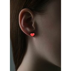 Серьги пусеты Слонвиш, розовый
