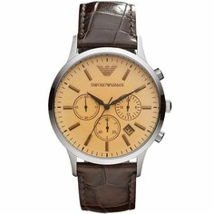 Наручные часы EMPORIO ARMANI Renato, коричневый
