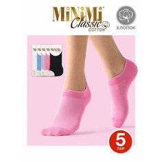 Носки MiNiMi, комплект, 3 пары, размер 35-38 (23-25), мультиколор, серый