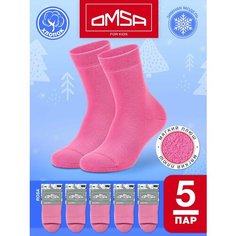 Носки Omsa размер 35-38 (20-22), , розовый