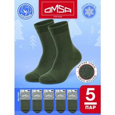 Носки Omsa размер 23-26 (14-16), , зеленый