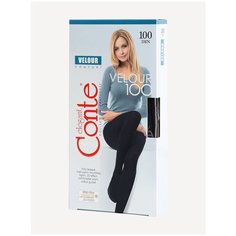 Колготки Conte elegant VELOUR 100, р.6, nero, 100 den, размер 6, nero