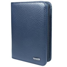 Портмоне malgrado, фактура зернистая, blue