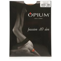 Чулки Opium Чулки женские, 40 den, размер 2, бежевый